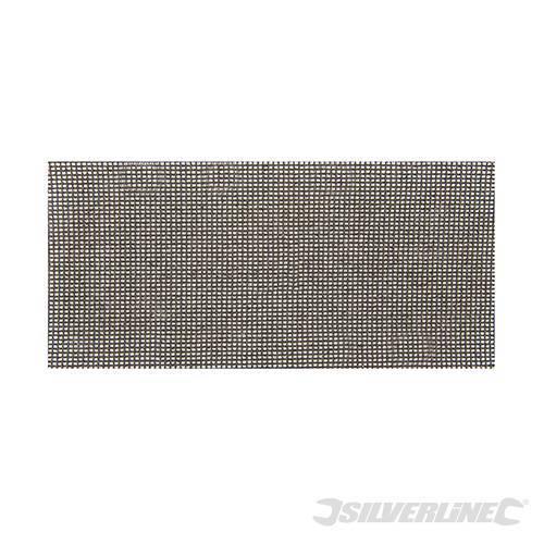 Fogli abrasivi a rete 93 x 230 mm compatibili con macchine a gancio 1/3 offerta silverline - Grana 40