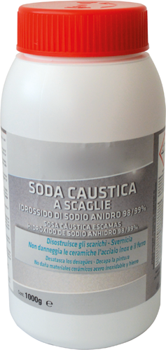 Soda caustica a scaglie 1kg