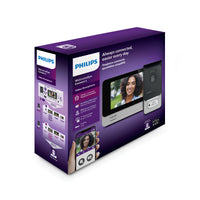 Videocitofono Wi-Fi PHILIPS WelcomeEye Connect 2 - Kit Video Touch screen 7'' - 2 Fili