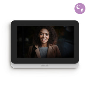 Videocitofono Smart Wi-Fi PHILIPS WelcomeEye Connect 3K - Kit Video Touch screen 7'' - 2 Fili