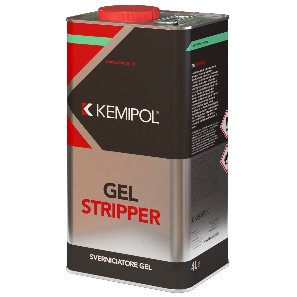 SVERNICIATORE KEMIPOL GEL STRIPPER LT.4  PZ 4,0