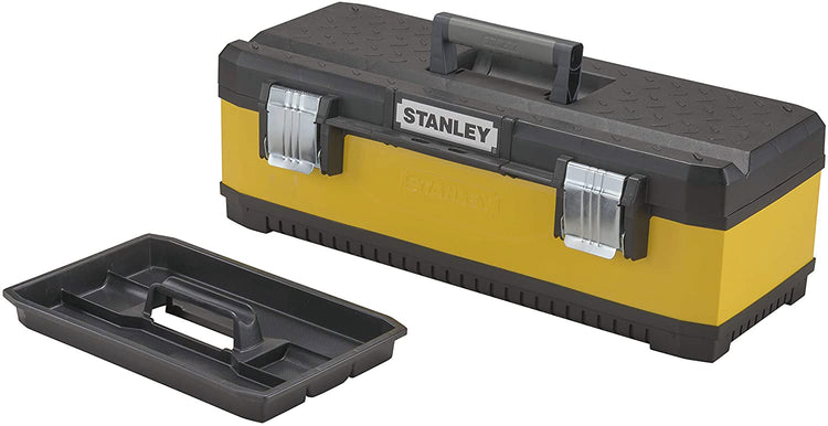 Stanley cassetta portautensili metal-plastic con vaschetta cm. 58,4x22,2x29,3 h - Stanley