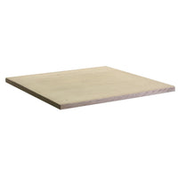 Top tavolo resina per esterno naturale quadro cm80x80h3