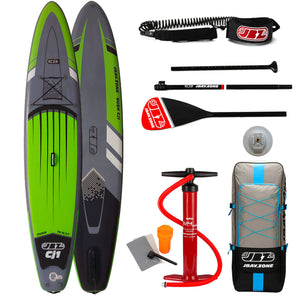 SUP Tavola Stand Up Paddle Gonfiabile 320x68,5x15 cm con Pagaia Zaino e Accessori Jbay.Zone Rush CJ1