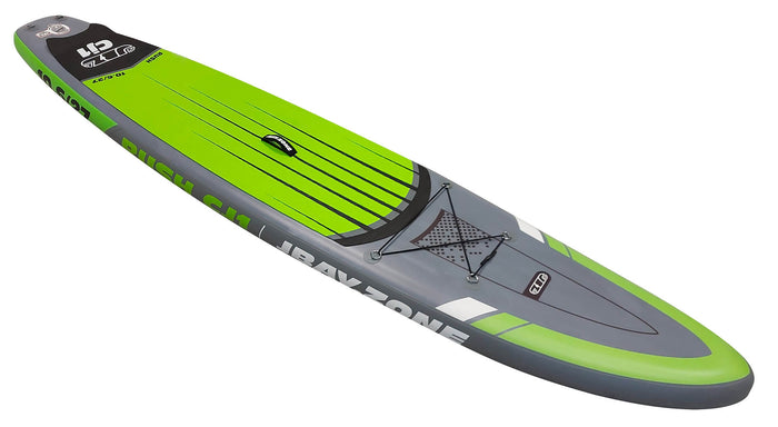 SUP Tavola Stand Up Paddle Gonfiabile 320x68,5x15 cm con Pagaia Zaino e Accessori Jbay.Zone Rush CJ1