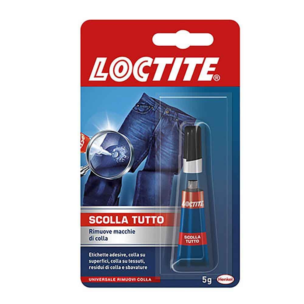 Loctite Scolla tutto 5 g rimuove macchie di colla