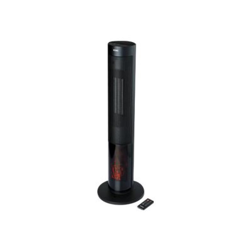 Domo heating tower with chimney effect black schwarz (do7345h) - 124213