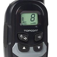 Topcom Ricetrasmittente Walkie Talkie 446 MHz Black 2 pz 444946