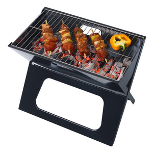 Practo Garden Griglia Portatile per Barbecue Nera 446135