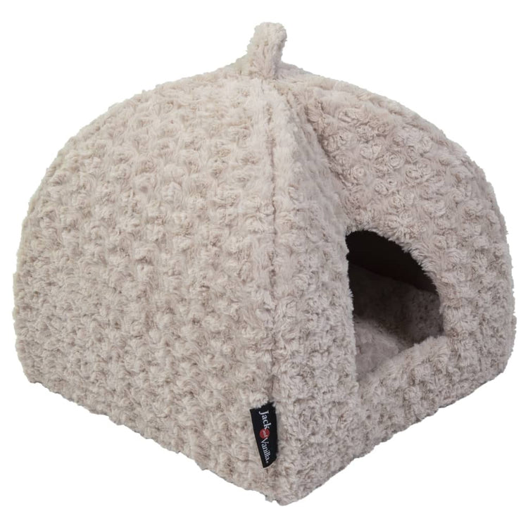 Jack and Vanilla Igloo per Animali Softy XS 40x40x40 cm Beige Rosato 444144