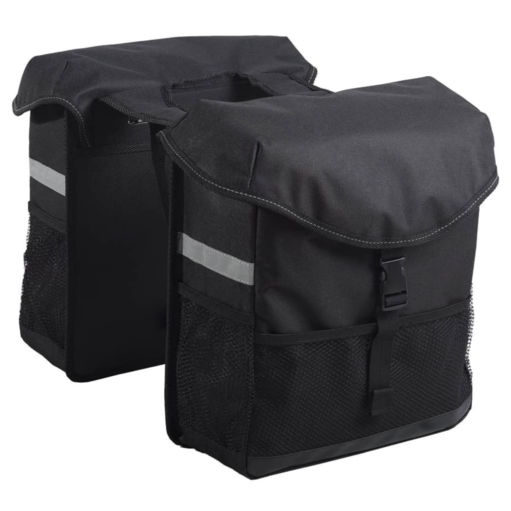 7-series Borsa Doppia per Bicicletta 19 L Nera 428580