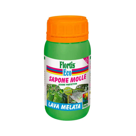 SAPONE MOLLE insetticida BIOLOGICO piante AFIDI FORMICHE INSETTI 200ml Flortis