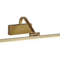 Applique Moderna Bilbao Acciaio Ottone Policarbonato Led 17W 3000K