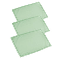 Set 3 Canovacci da Cucina 50x70 cm Amelie Verde Acqua