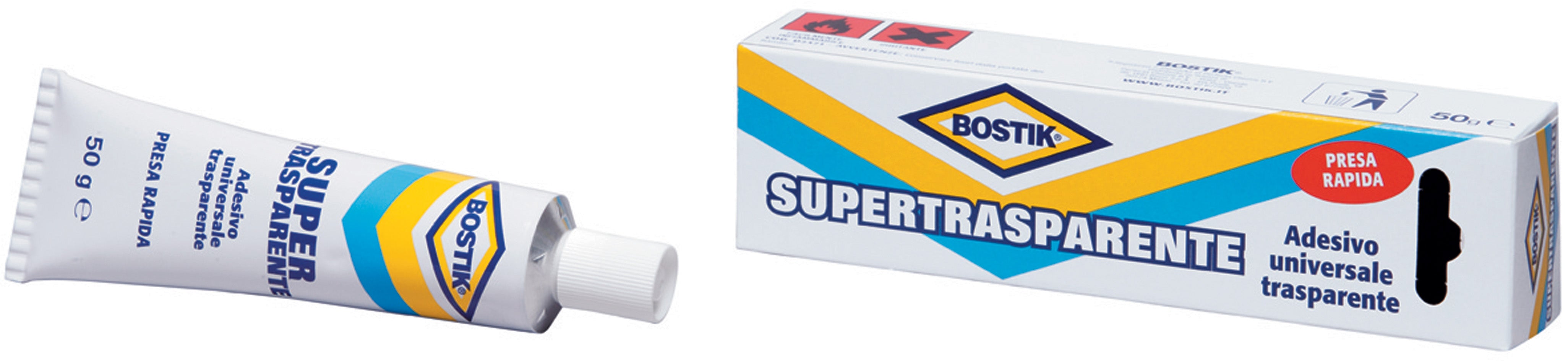 BOSTIK SUPERTRASPARENTE CC. 50  PZ 12,0