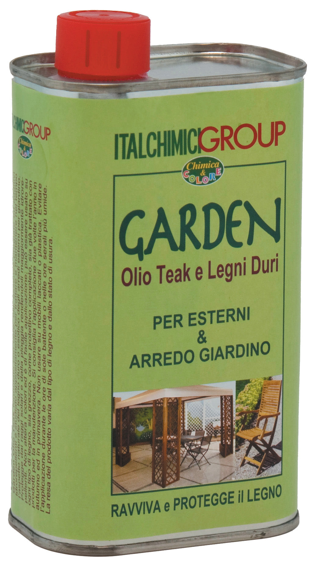 GARDEN OLIO X TEAK E LEGNI DURI ML.0,500 ITALCHIMICI PZ 12,0