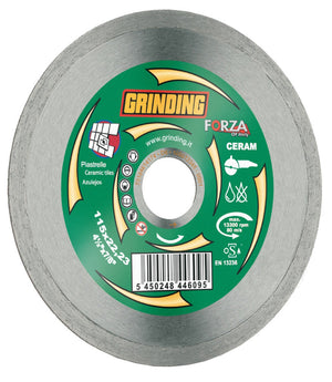 Forza By Grinding Disco Per Ceramica,Corona Continua,Diametro 115 Mm,Foro 22 Mm Cer