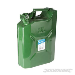 Tanica carburantein metallo  da 5 10L Silverline Prezzo - 10 L