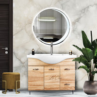 Arredo bagno moderno da appoggio - 105 cm