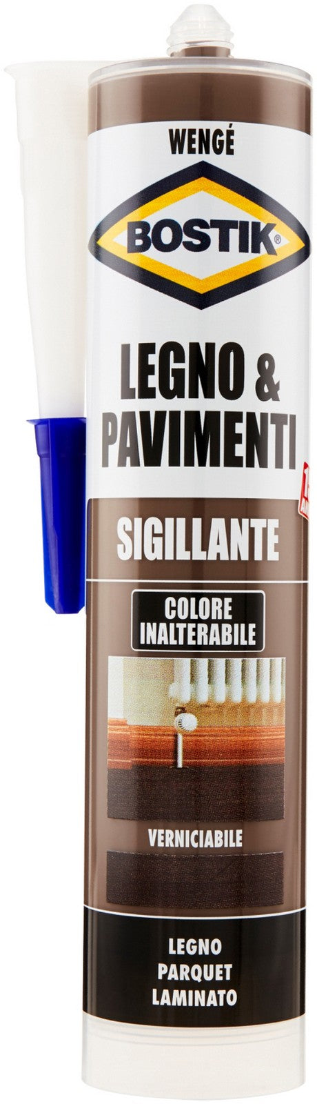 bostik sigillante legnopavimenti 300 ml wenge 5672