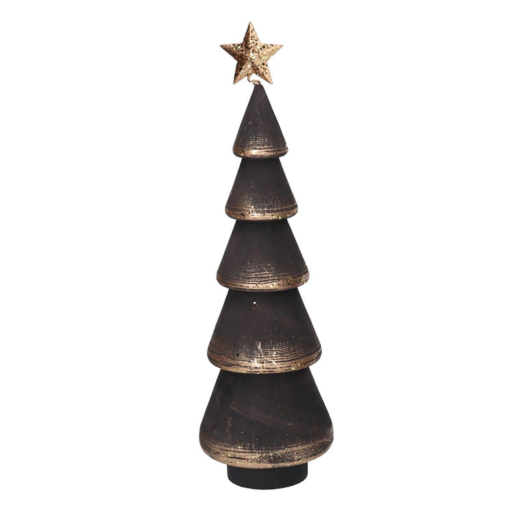 Albero legno nero cm ⌀8xh30