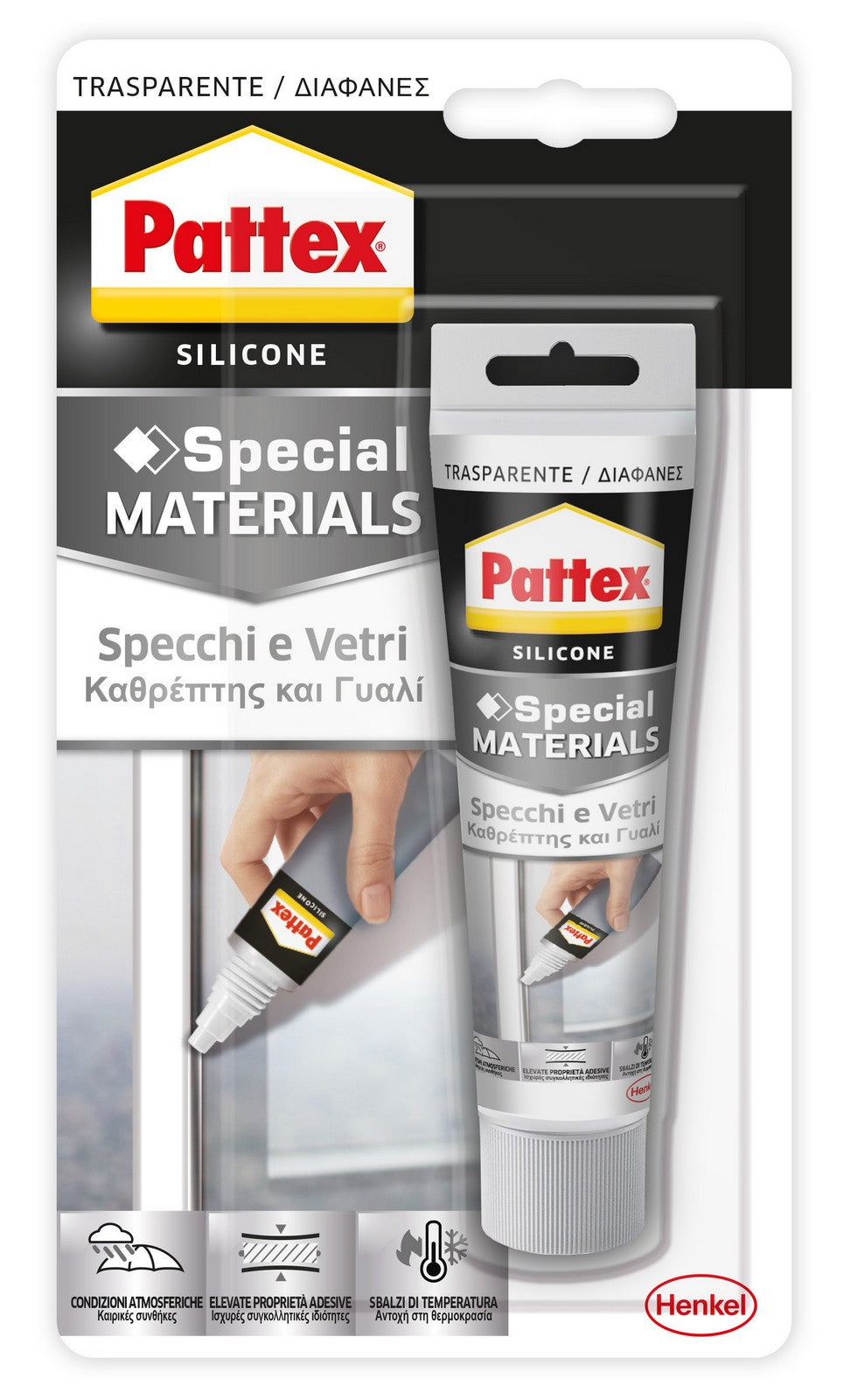 12pz pattex silicone vetri ml.50 cod:ferx.56868