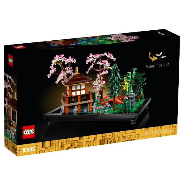 Lego icons (10315). il giardino tranquillo