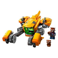 Lego marvel 76254 astronave di baby rocket, giocattolo da costruire del supereroe dei guardiani della galassia volume 3