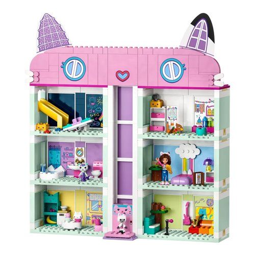 Lego gabbys dollhouse (10788). la casa delle bambole di gabby