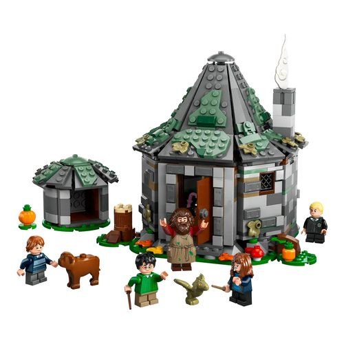 La capanna di hagrid: una visita inattesa lego 76428 wizarding world h