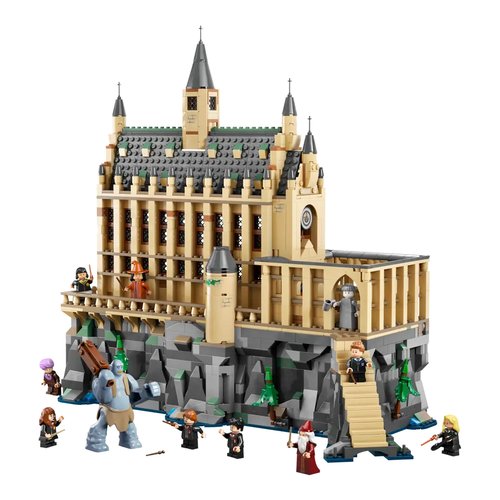 Castello di hogwarts: sala grande lego 76435 harry potter