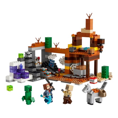 La miniera delle badlands lego 21263 minecraft