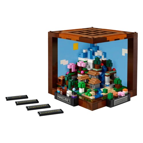 Banco da lavoro lego 21265 minecraft