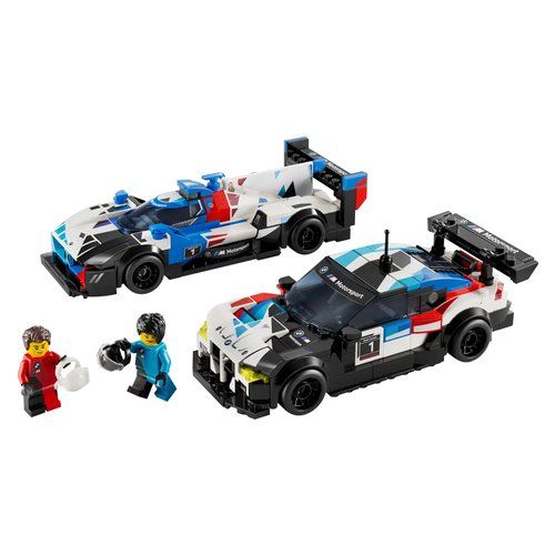 Auto da corsa bmw m4 gt3 e bmw m hybrid v8 lego 76922 speed champions