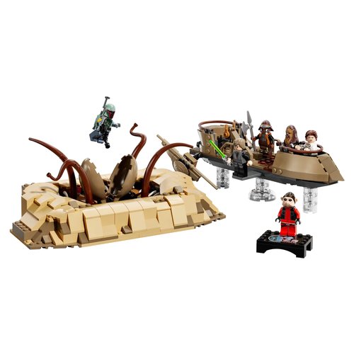 Skiff del deserto e fossa del sarlacc lego 75396 star wars