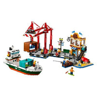 Porto e nave merci lego 60422 my city