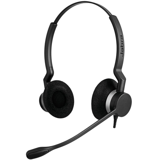 Jabra biz 2300 duo auricolare cablato a padiglione ufficio bluetooth nero - 2309-820-104