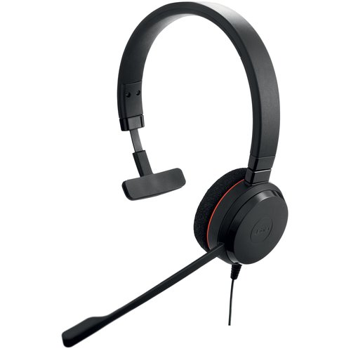 Jabra evolve 20 ms mono auricolare cablato a padiglione ufficio usb tipo a nero - 4993-823-109