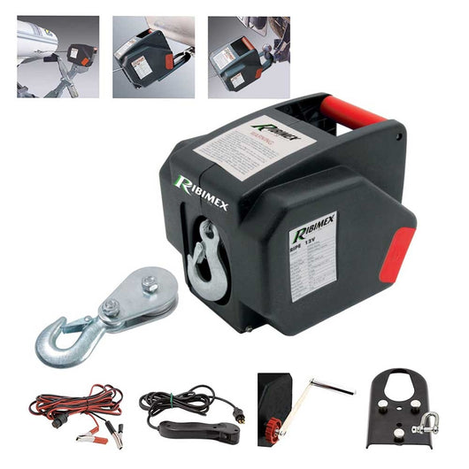 Verricello argano elettrico 12 V - PE12V Ribimex