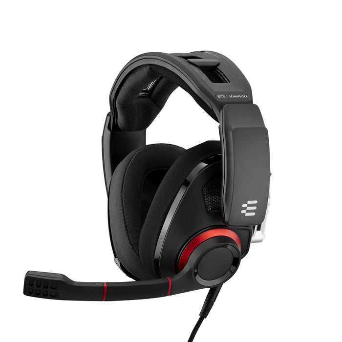 Epos | sennheiser gsp 500 auricolare cablato a padiglione gaming nero, rosso - 1000243