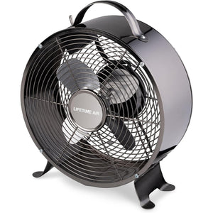 Ventilatore da Tavolo in Metallo Pala da 20cm Potenza 20 W 2 Livelli di Velocità