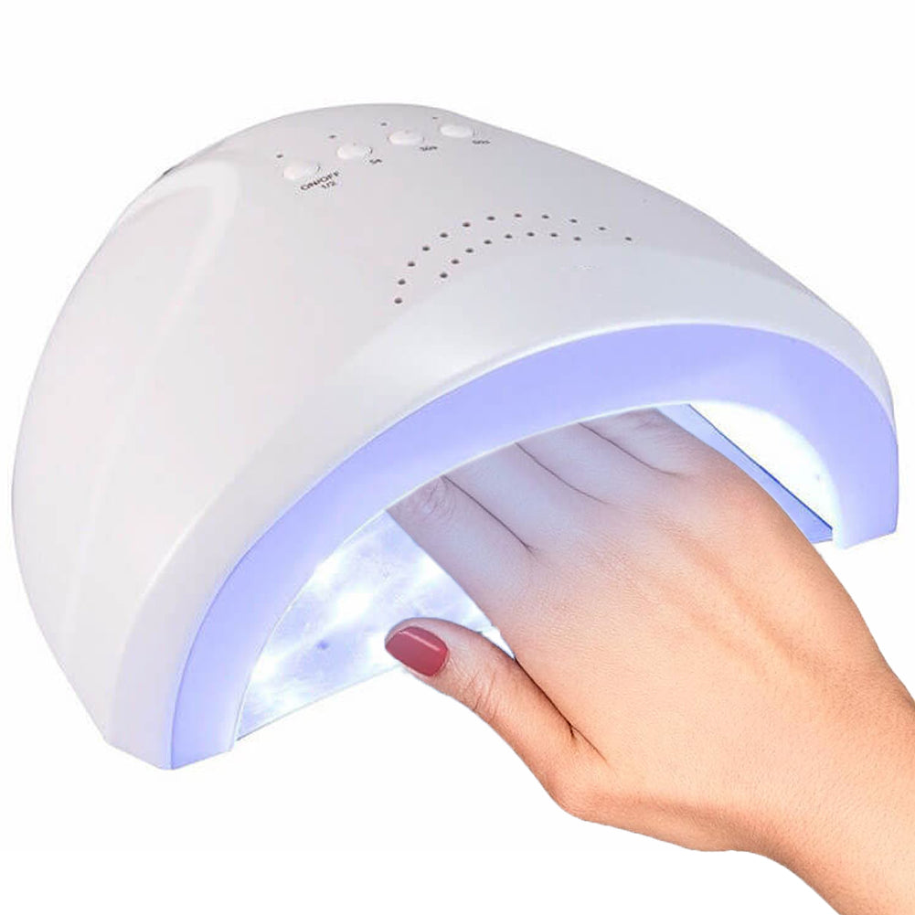 Lampada UV LED per Unghie Gel Smalto 48 W Asciugatore Timer Manicure e Pedicure