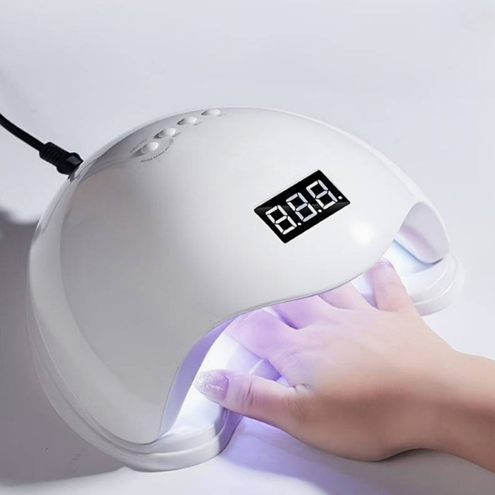 Lampada UV LED per Unghie Gel Smalto con Display e Timer 48W Manicure Pedicure