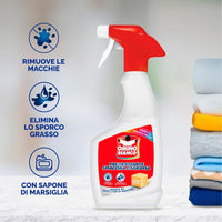 Omino Bianco Smacchia e Sgrassa 2 in 1 Pre-Trattante Spray 3 x 500 ml Smacchiante