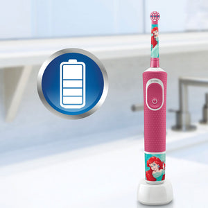 Oral-B Spazzolino Elettrico Ricaricabile Bambini Disney Princess +3 Anni - Timer