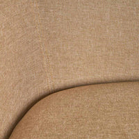 Poltrona Relax in Legno e Tessuto Colore Beige Scuro Mod. Morla 60x58x77H cm