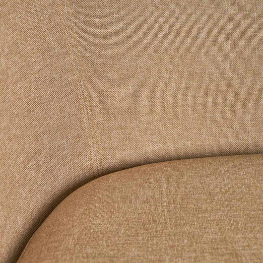 Poltrona Relax in Legno e Tessuto Colore Beige Scuro Mod. Morla 60x58x77H cm