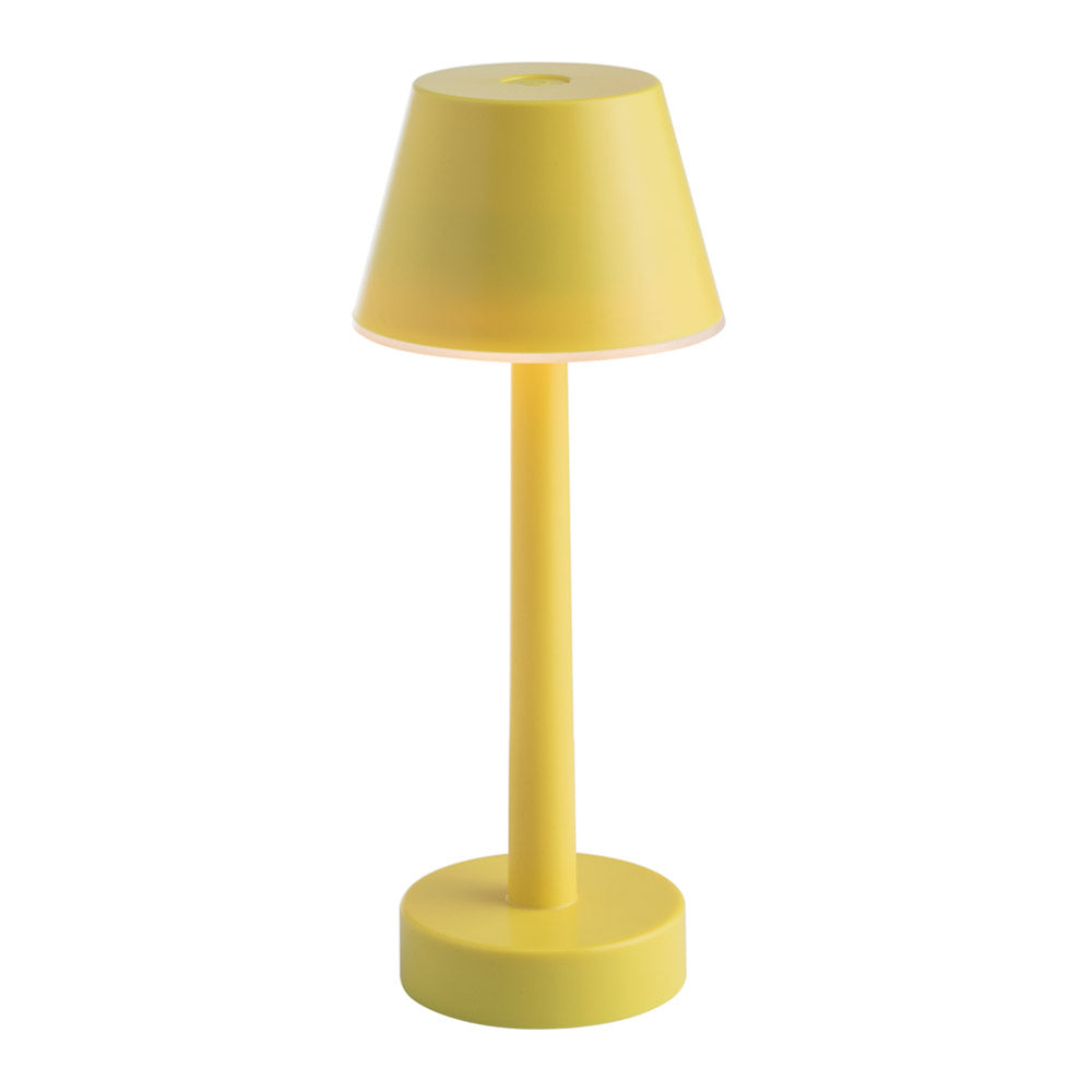 Lampada da Tavolo a Batteria Ricaricabile Led Colorata Grillo Sovil Colore: Giallo