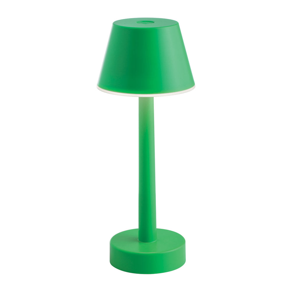 Lampada da Tavolo a Batteria Ricaricabile Led Colorata Grillo Sovil Colore: Verde