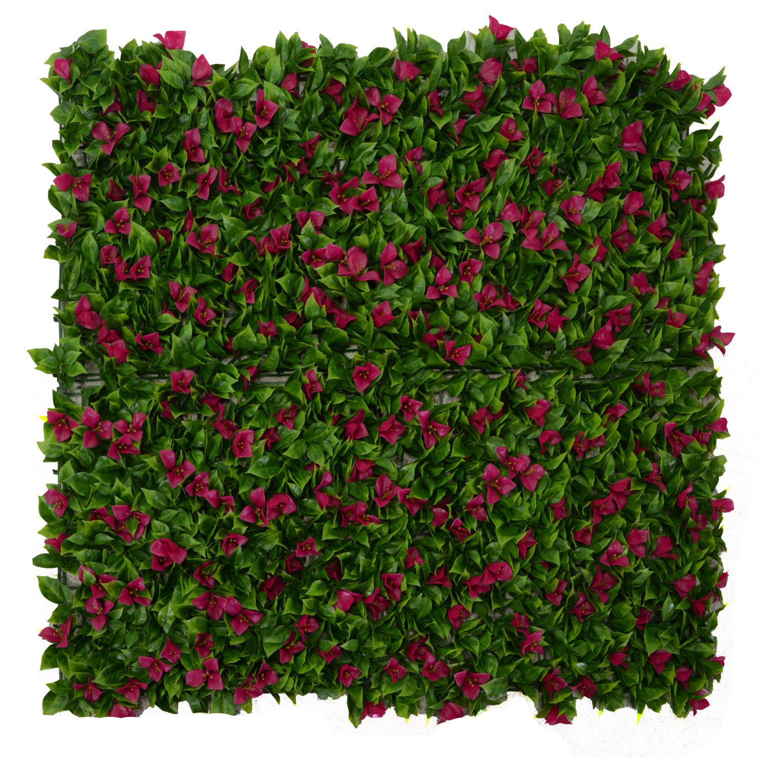 Pannello fiori buganville fucsia cm100x100